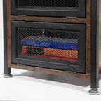KNIGHTCRAFT End Table with 2 Drawer Storage for Living Room