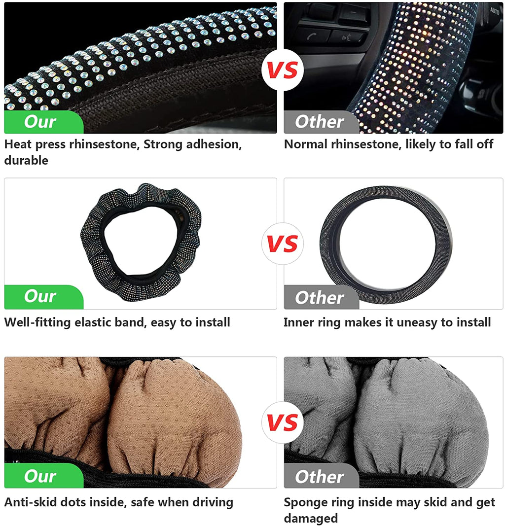 Bling Steering Wheel Covers