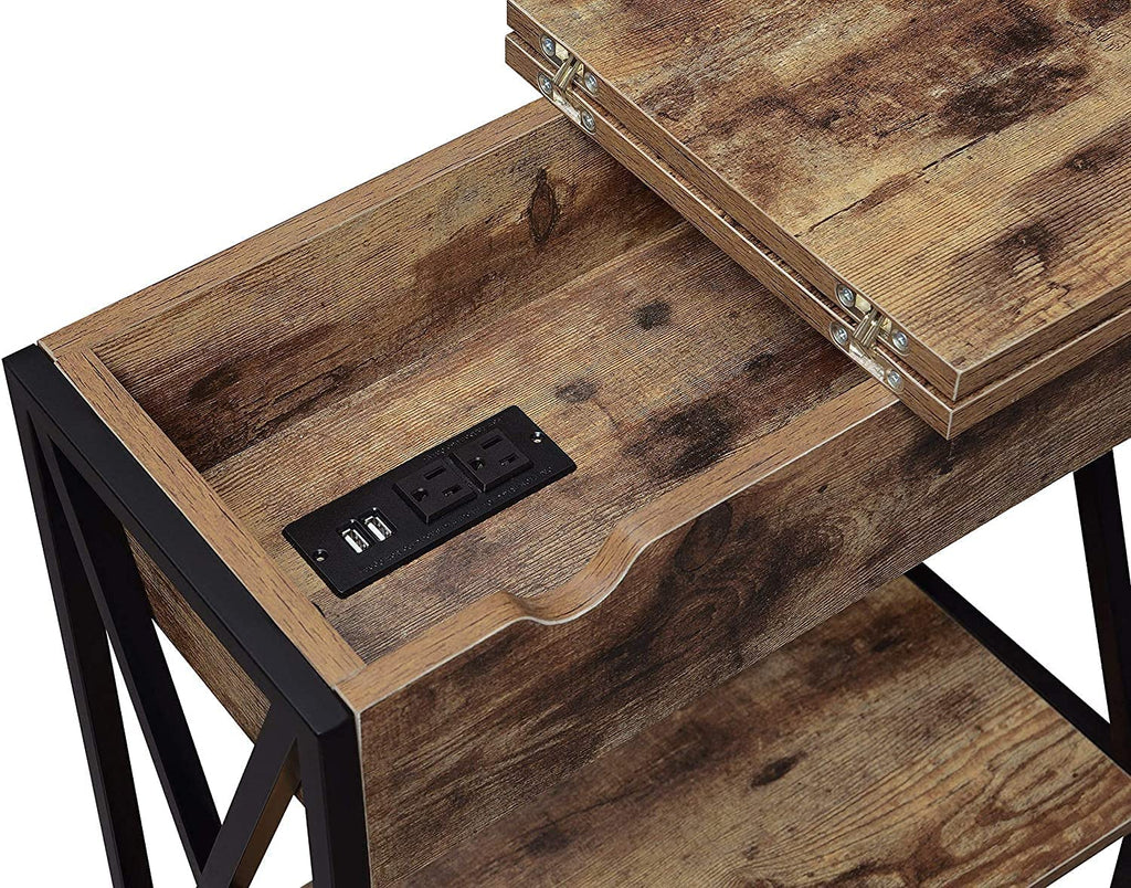 KNIGHTCRAFT  Side Table with Storage