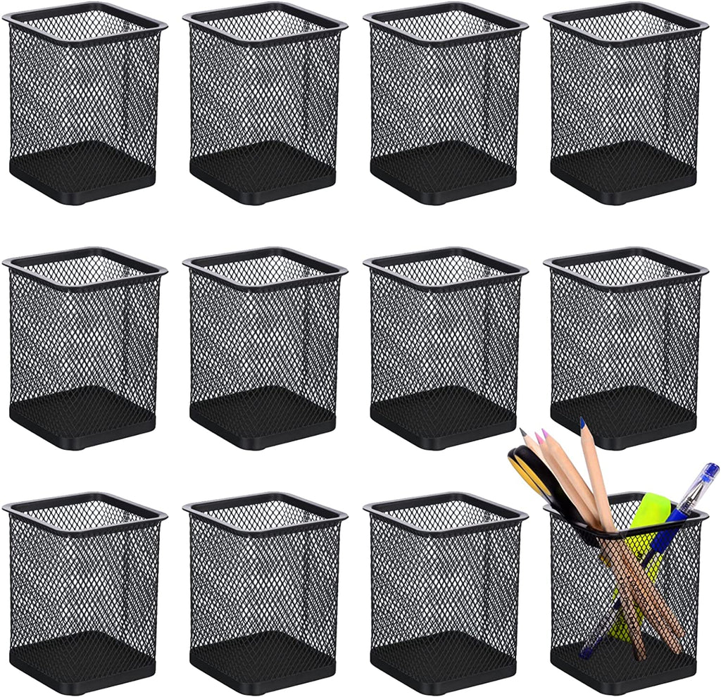 Mesh Matel Pen Holder 12 Pack/Set