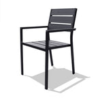Outdoor Leisure Tables And Chairs Balcony Community Courtyard Balcony Tieyi Milk Tea Shop Antiseptic Wood Tables And Chairs Outdoor Plastic Wood Furniture
