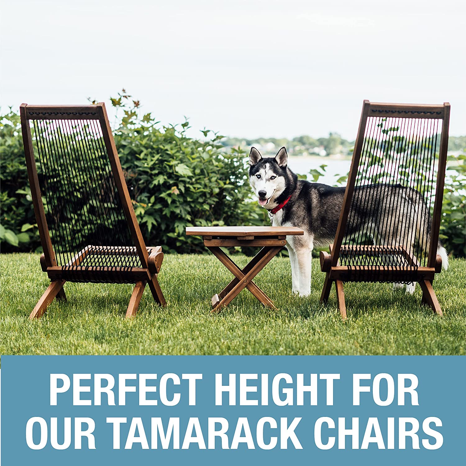 Folding Table - Outdoor Patio Furniture Accessory for Home Entertaining in the Patio, Backyard, and Deck