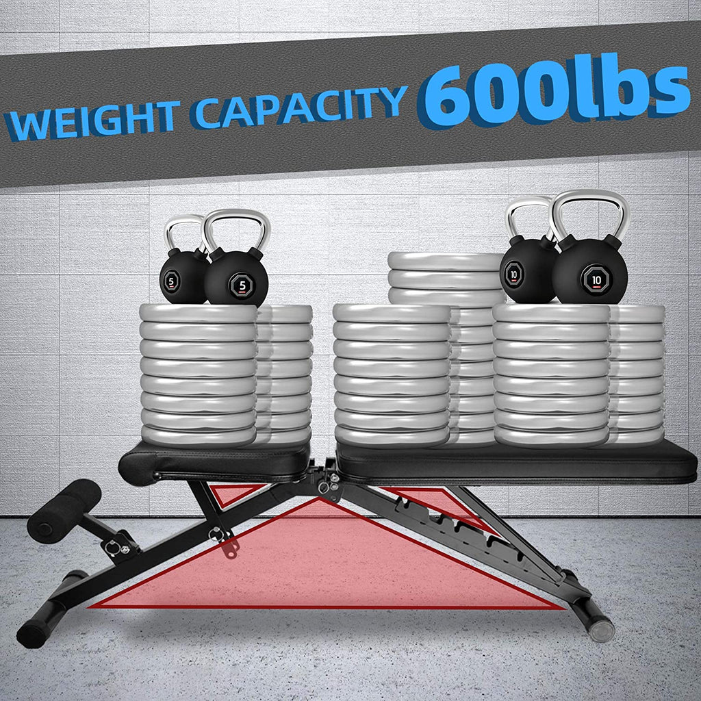 GYMSTRONG Home Adjustable Gym Workout Bench