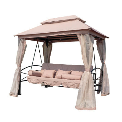 Swing Hanging Chair Lying Down Bed Dual-purpose Outdoor Swing Hammock Courtyard Villa Rocking Chair Rocking Chair