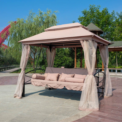 Swing Hanging Chair Lying Down Bed Dual-purpose Outdoor Swing Hammock Courtyard Villa Rocking Chair Rocking Chair