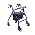 Four Wheels Trolley Walker Wheelchair with Foldable Handrail for the Elderly