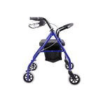 Four Wheels Trolley Walker Wheelchair with Foldable Handrail for the Elderly