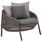 Outdoor Furniture Rattan Sofa Terrace Designer Leisure Open-air Garden Sofa Outdoor Rattan Chair Sofa