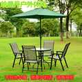 Outdoor Tempered Glass Table Hotel Coffee Shop Milk Tea Shop Table Large Round Table Removable Garden Glass Table