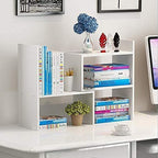 Black Adjustable Mini Bookshelf