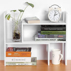 Black Adjustable Mini Bookshelf
