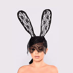 Black Bunny Ears Headband