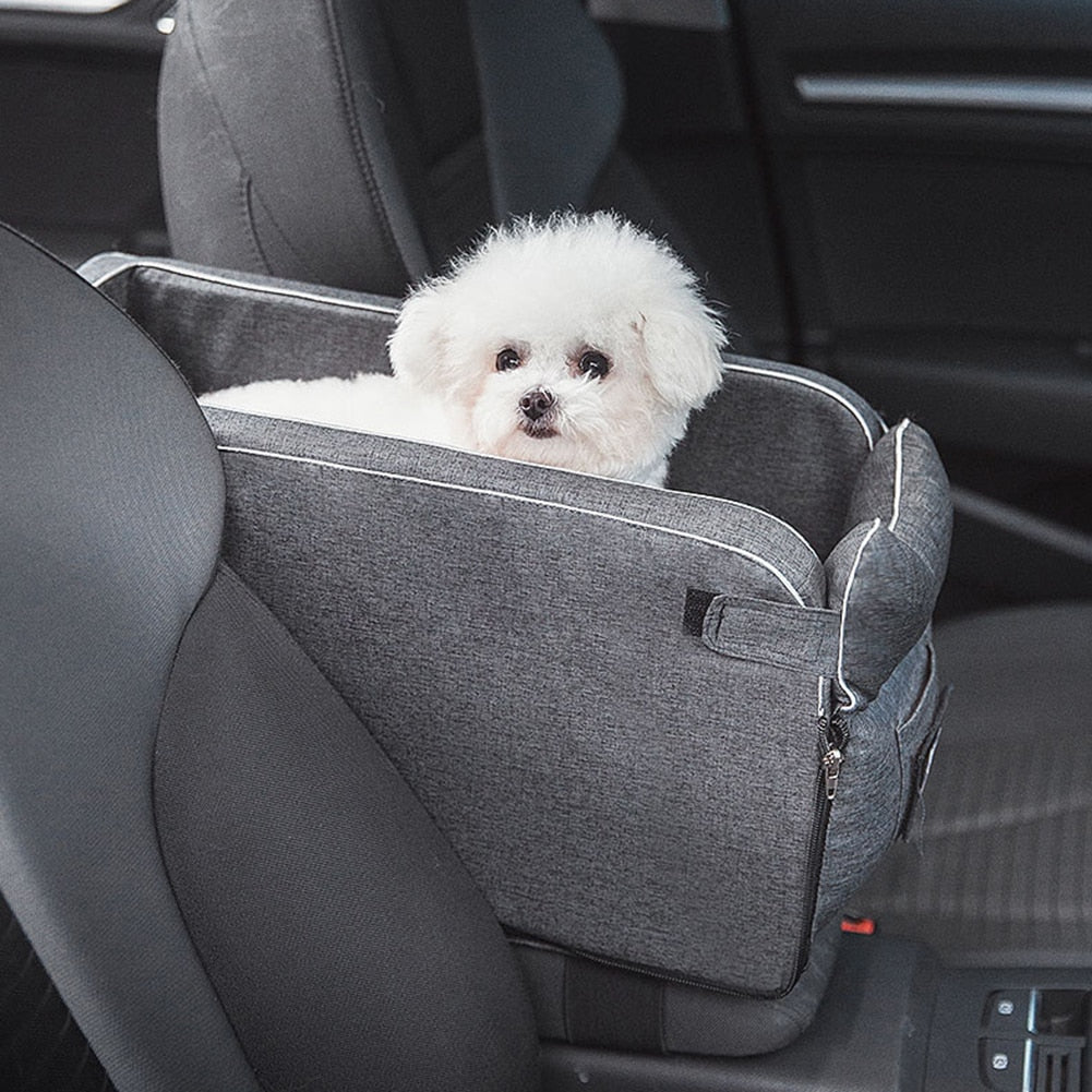 Grey Car Seat for Pets