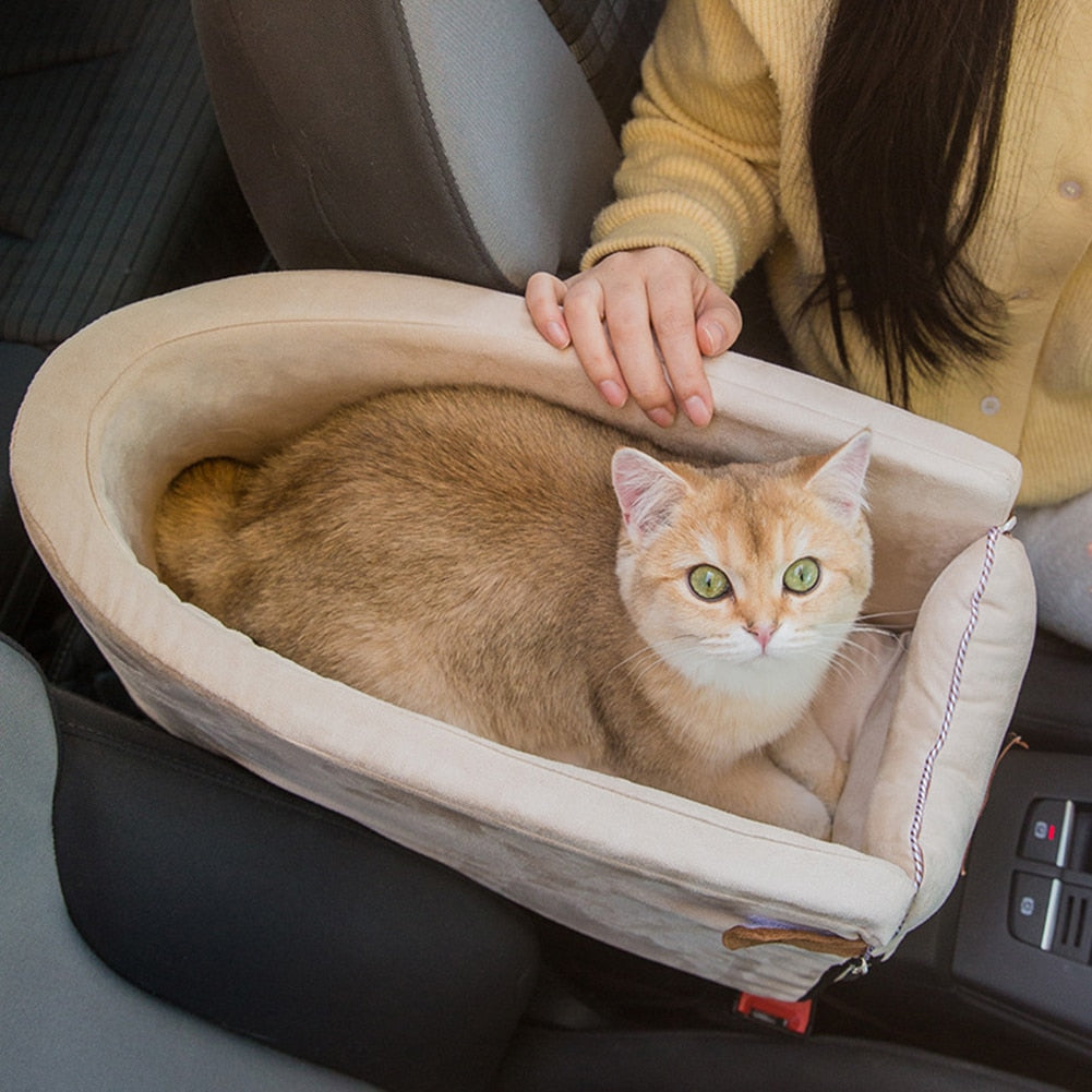 Grey Car Seat for Pets