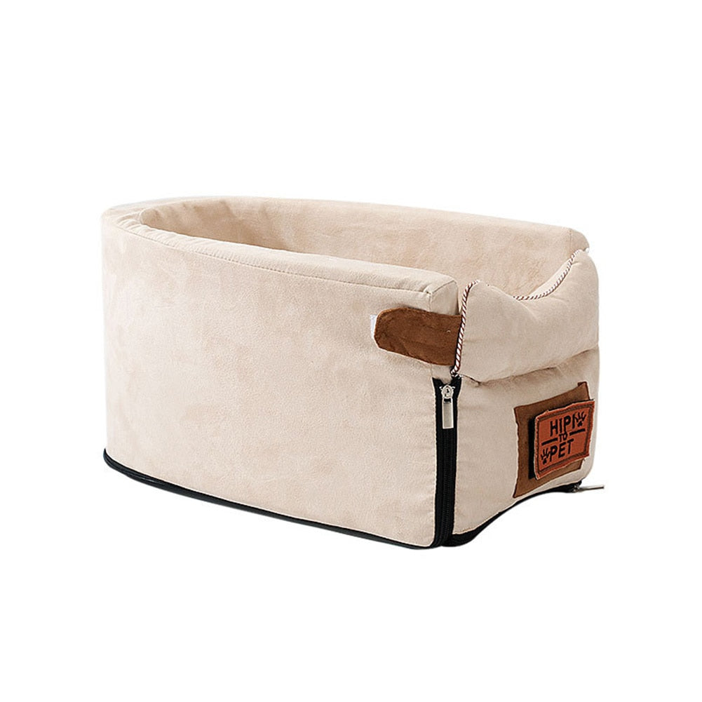 Grey Car Seat for Pets