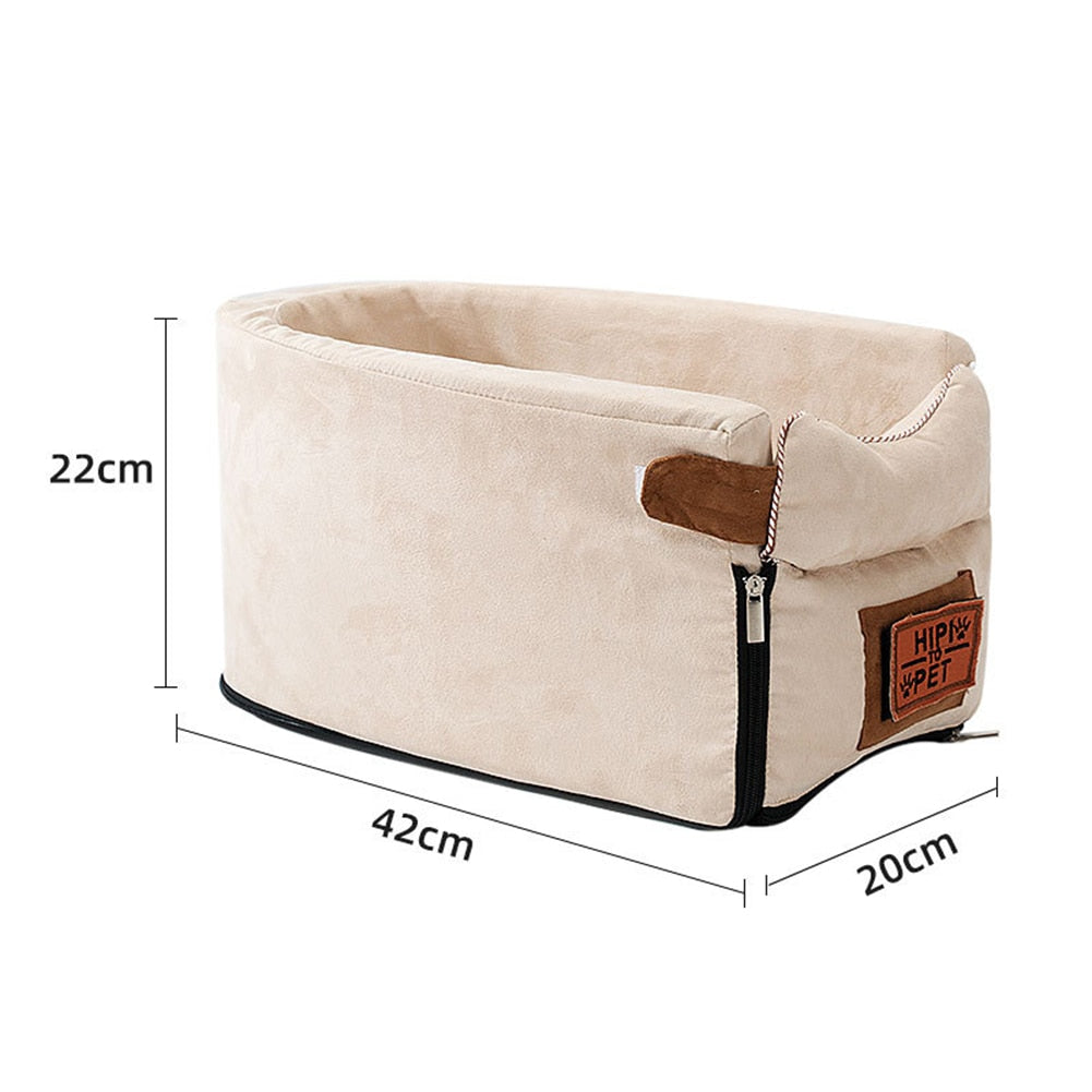 Grey Car Seat for Pets