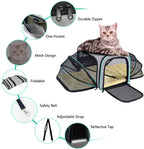 Cat/Dog Carrier with Removable Fleece Pad