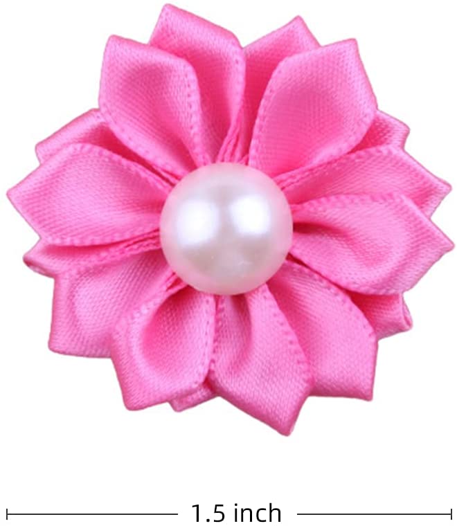 Dog Hair Bows Random Color 20 Pieces