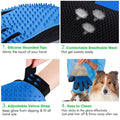 Fashion Rubber Pet Bath Brush Environmental Protection Silicone Glove for Pet Massage Pet Grooming Glove Dogs Cats Pet  supplies|Grooming Glove|