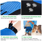 Fashion Rubber Pet Bath Brush Environmental Protection Silicone Glove for Pet Massage Pet Grooming Glove Dogs Cats Pet  supplies|Grooming Glove|