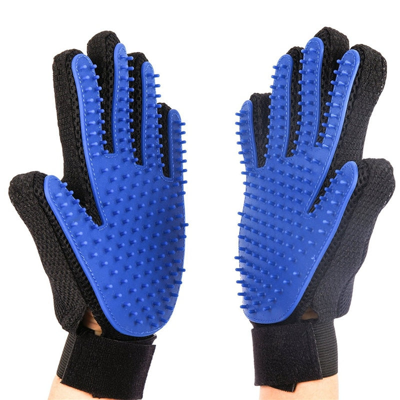 Fashion Rubber Pet Bath Brush Environmental Protection Silicone Glove for Pet Massage Pet Grooming Glove Dogs Cats Pet  supplies|Grooming Glove|