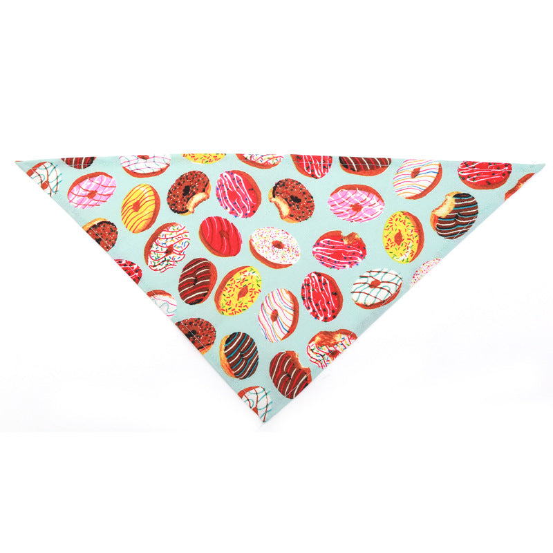 Fashion Design Pet Wholesale Custom Logo Printed Dog Bandana