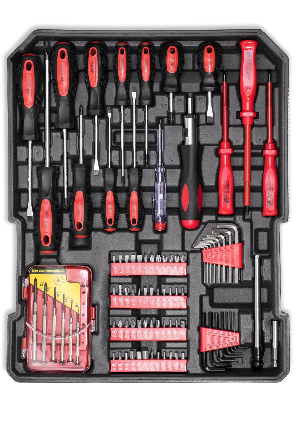 925 Pcs Hand Tools Set With Aluminum Cases