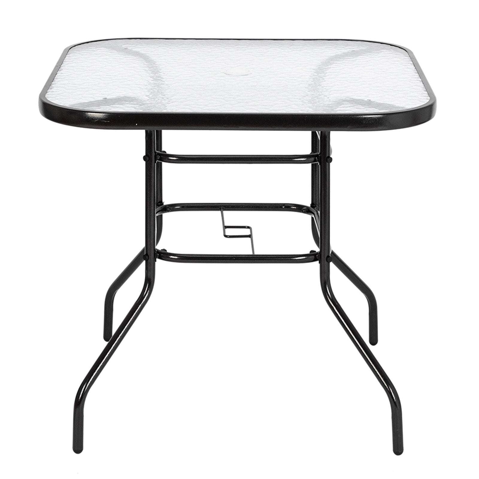 Outdoor Furniture Outdoor Dining Table Square/Round  Toughened Glass Table Yard Garden Glass Table