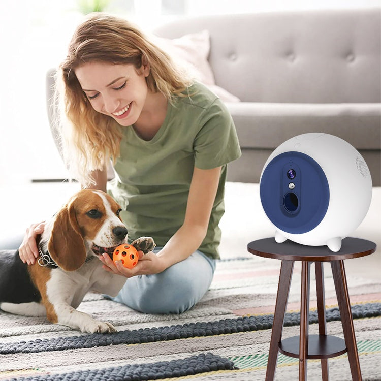 Newest Other Pet Products 2020 Wifi App Control Automatic Dog Feeder Treat Tossing Dog Camera 1080p