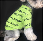 Luxury Classic Pet Sweater Jumper Dog Striped Cardigan Teddy Sweater Fashion Brand Dog Coat Clothes