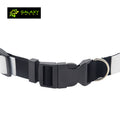 New Arrival Retractable Blanks Pet Collection Customized Sublimation Adjustable Dog Collar-l