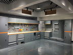 Metal Steel Rolling Garage Series Storage Combination Tools Cabinet Workbench For Tools Storage Factory And Garage Use