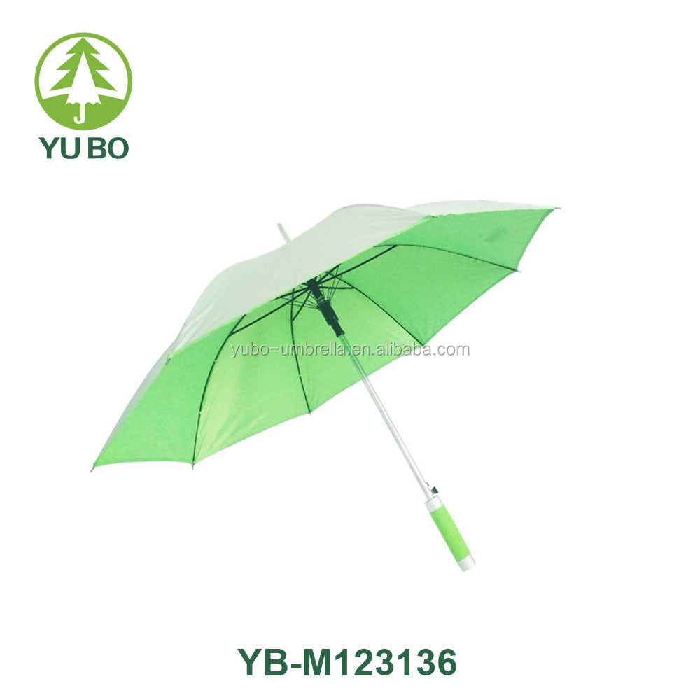 Match Color EVA Foam Handle Golf Umbrella with Silver UV Protection Coating