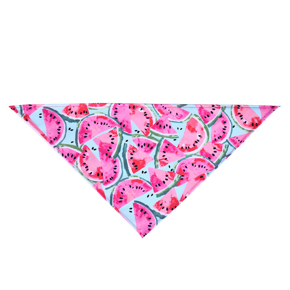Fashion Design Pet Wholesale Custom Logo Printed Dog Bandana