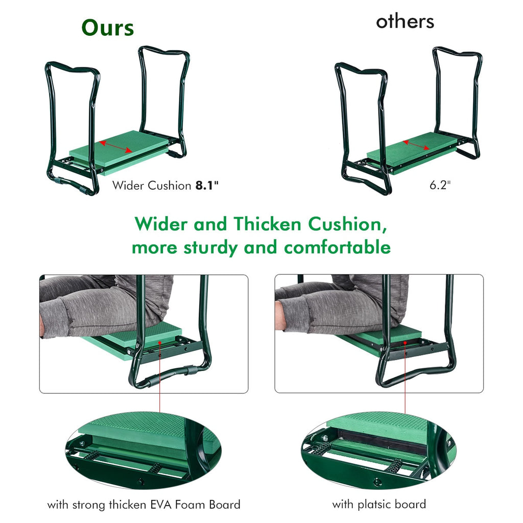 Foldable Garden Benches Gardening Tools