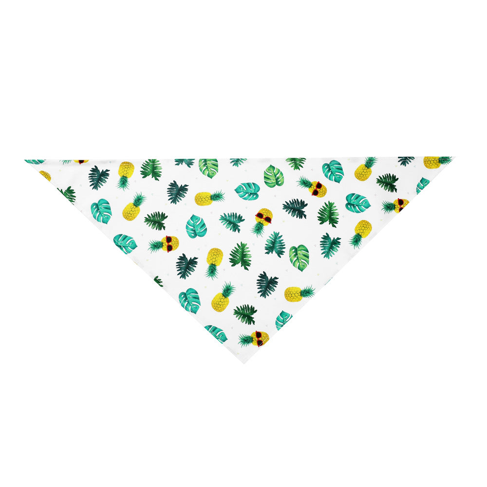 Fashion Design Pet Wholesale Custom Logo Printed Dog Bandana