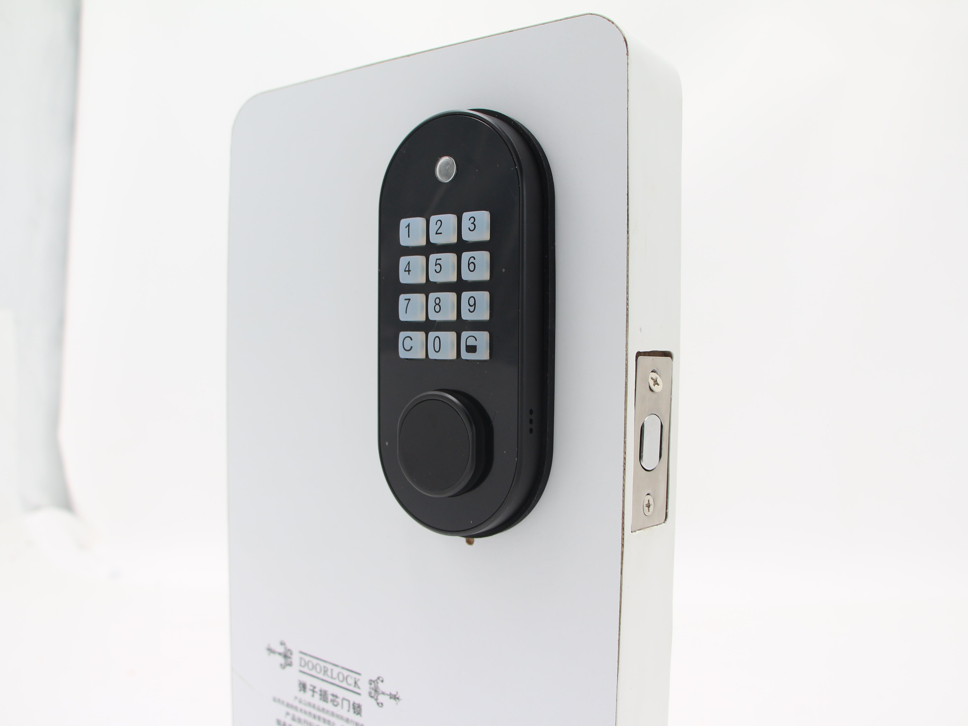 CASTLEGUARD Keyless Entry Door Lock Deadbolt, Black Keypad Deadbolt, Electronic Deadbolt Door Lock, Smart Deadbolt Lock, Digital Deadbolt with Keypad, Deadbolt Keypad Lock with Auto Lock