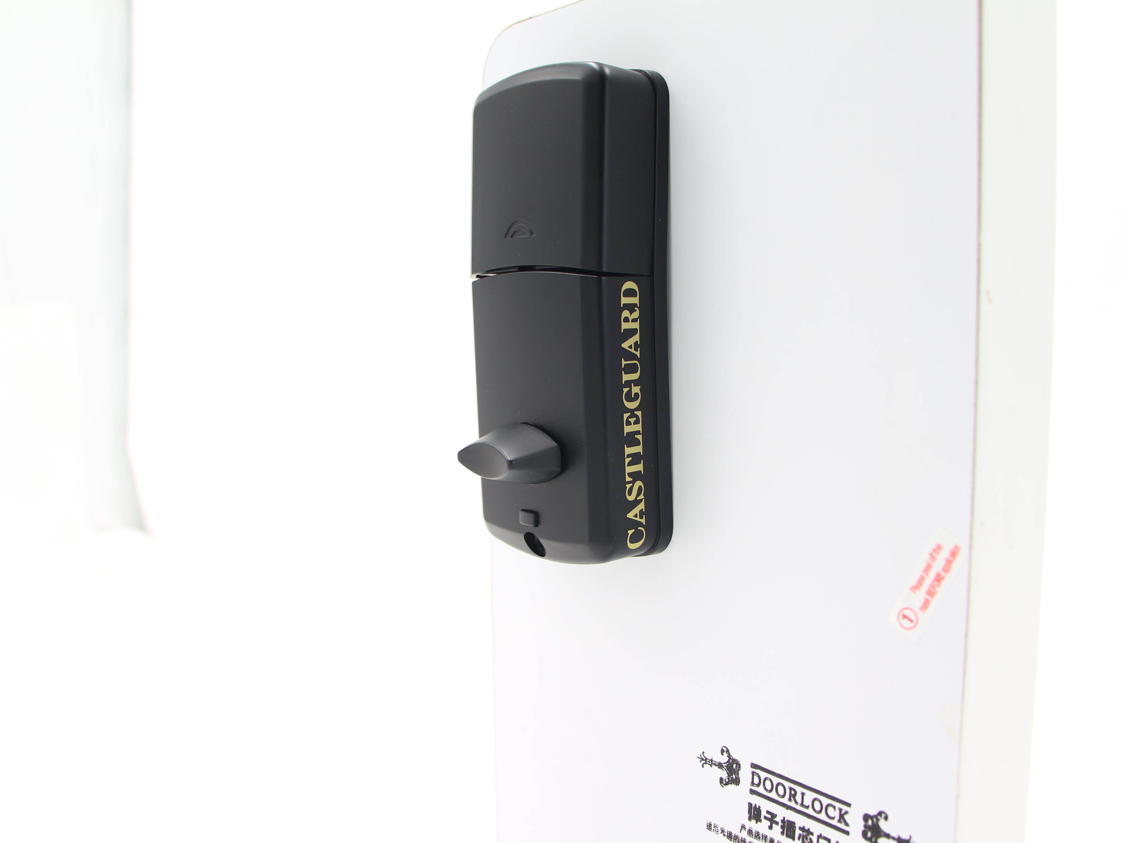 CASTLEGUARD Keyless Entry Door Lock Deadbolt, Black Keypad Deadbolt, Electronic Deadbolt Door Lock, Smart Deadbolt Lock, Digital Deadbolt with Keypad, Deadbolt Keypad Lock with Auto Lock