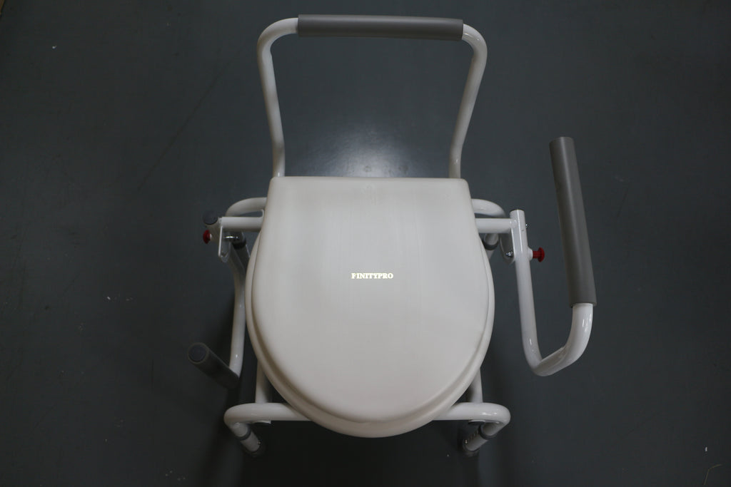 FinityPro Thickened old people with disabilities sit large stool, old people's toilet chair, pregnant women's mobile toilet, bathroom stool