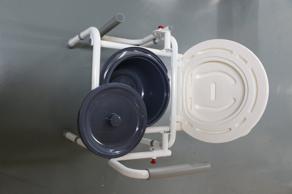 FinityPro Thickened old people with disabilities sit large stool, old people's toilet chair, pregnant women's mobile toilet, bathroom stool