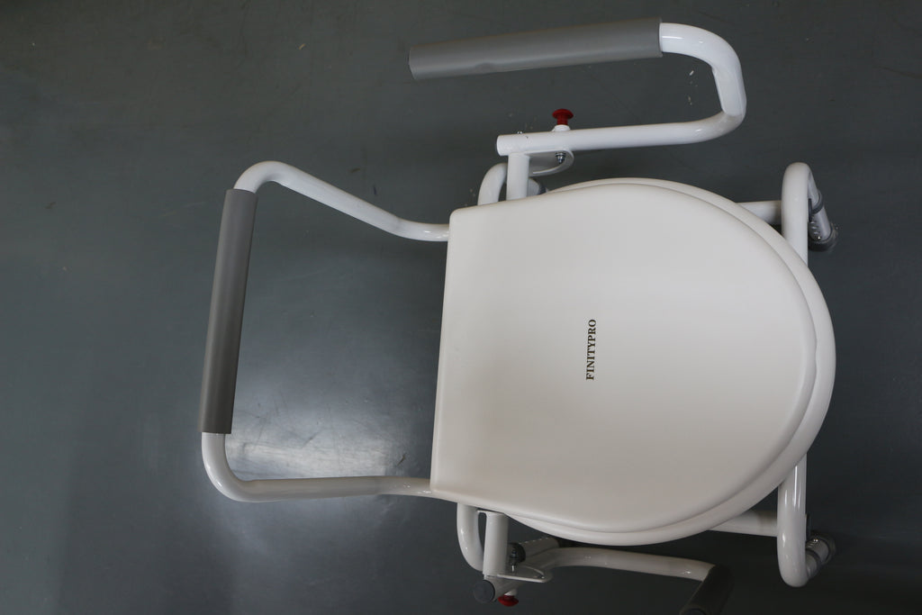 FinityPro Thickened old people with disabilities sit large stool, old people's toilet chair, pregnant women's mobile toilet, bathroom stool