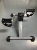 GYMSTRONG Manually-operated exercise equipment Under Desk Bike Pedal Exerciser for Legs and Arms Workout (Fully Assembled Folding Exercise Pedaler)