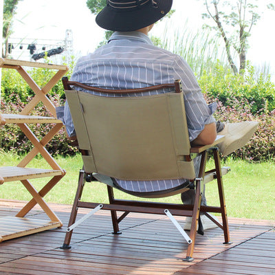 Outdoor Camping Aluminum Alloy Chair Simple Fishing Backrest Leisure Chair Self Driving Travel Portable Folding Chair