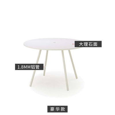 Simple Leisure Garden Rattan Chair Tea Table Furniture Outdoor Balcony Tables And Chairs Round Rattan Nordic Courtyard Outdoor Combination