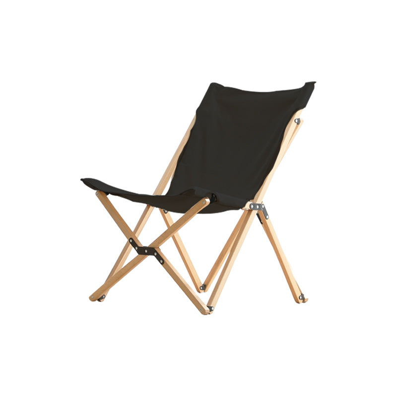 Portable Outdoor Adjustable Wooden Fishing Chair