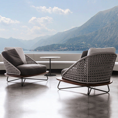 Outdoor Furniture Outdoor Villa Courtyard Rattan Sofa Outdoor Rattan Sofa Combined Rattan Chair Sofa Furniture