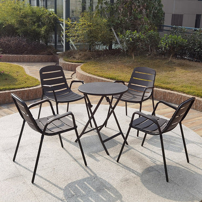 Outdoor Teng Chair Table And Chair Balcony Chair Rattan Chair Tea Table Three Piece Set Of Terrace Furniture Rattan Leisure Chair Garden Furniture