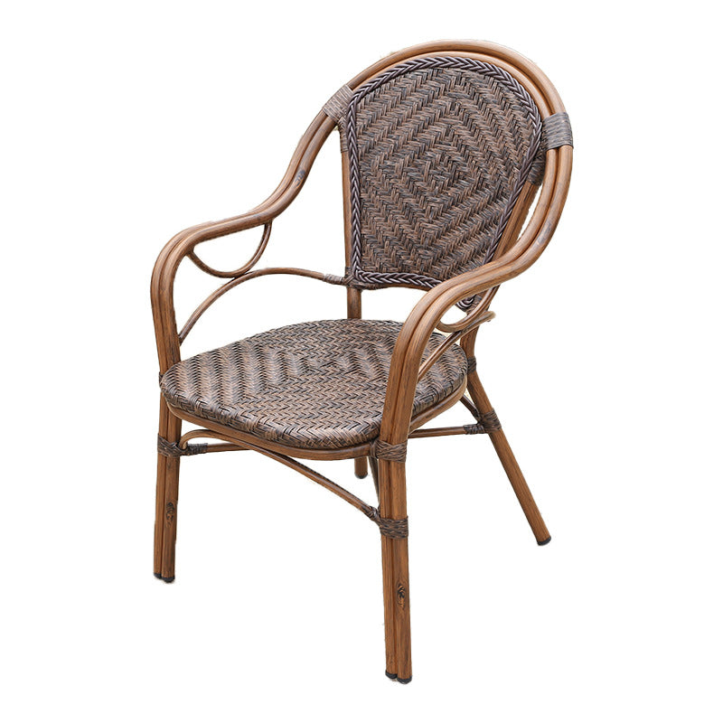 Outdoor Rattan Chair Balcony Table And Chair Set