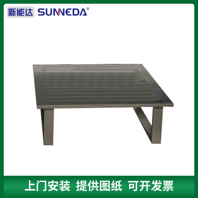 Foshan Outdoor Leisure Sofa Tea Table Outdoor Aluminum Alloy Courtyard Garden Balcony Furniture Sofa Table And Chair Combination