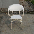 Outdoor Courtyard Net Cloth Table And Chair Combination Outdoor Open-air Cafe Milk Tea Shop Leisure Chair Balcony Garden Set